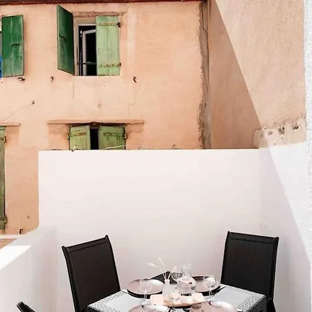 Vermeille: Terrasse Calme Au Coeur Du Village Port Vendres Exterior photo
