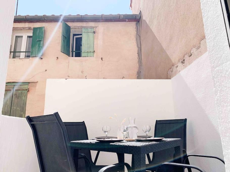 Vermeille: Terrasse Calme Au Coeur Du Village Apartment Port Vendres